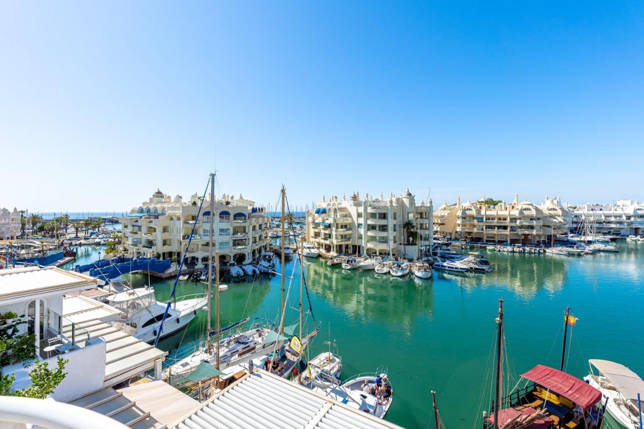 Atico Puerto Marina First Island With Sea Views And Rooftop Pool Benalmadena Ngoại thất bức ảnh